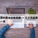 三个月的黄金价格表图 → 三个月前黄金多少钱一克