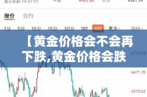 【黄金价格会不会再下跌,黄金价格会跌落吗】