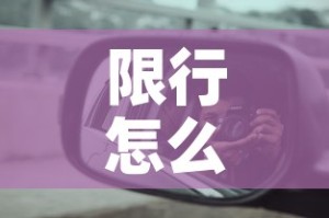 限行怎么通过 → 限行如何
