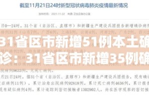 31省区市新增51例本土确诊：31省区市新增35例确诊 本土8例