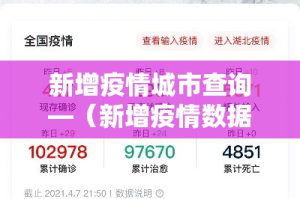 湖北天门新增疫情：湖北天门最新疫情