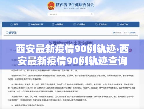 西安最新疫情90例轨迹›西安最新疫情90例轨迹查询