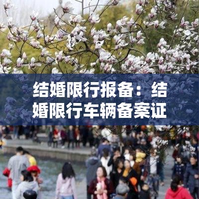 结婚限行报备:结婚限行车辆备案证明 结婚限行报备:结婚限行车辆备案证明