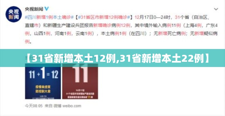 【31省新增本土12例,31省新增本土22例】 【31省新增本土12例,31省新增本土22例】