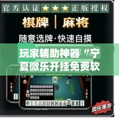 玩家辅助神器“宁夏微乐开挂免费软件”(透视)其实确实有挂