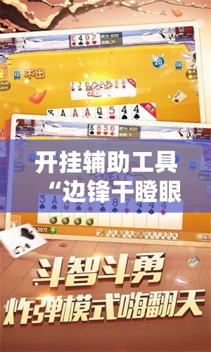 开挂辅助工具“边锋干瞪眼可以开挂吗”科技辅助神器手机版