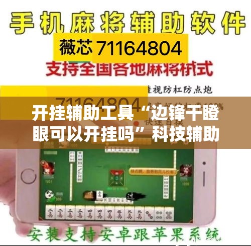 开挂辅助工具“边锋干瞪眼可以开挂吗”科技辅助神器手机版
