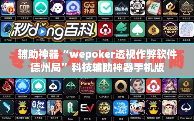 辅助神器“wepoker透视作弊软件德州局”科技辅助神器手机版