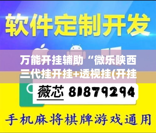 万能开挂辅助“微乐陕西三代挂开挂+透视挂(开挂)2026必备”(作弊)辅助透视教程