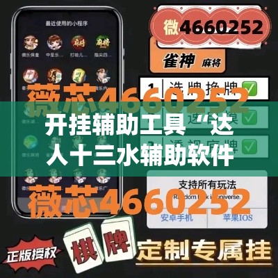 开挂辅助工具“达人十三水辅助软件”专业师傅带你一起了解(确实有挂