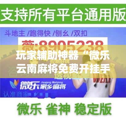 玩家辅助神器“微乐云南麻将免费开挂手机版	”(作弊)辅助透视教程