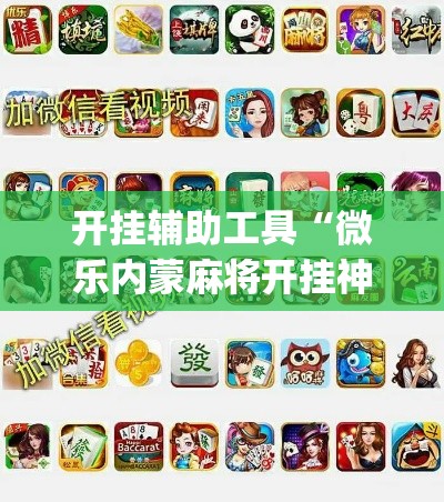 开挂辅助工具“微乐内蒙麻将开挂神器	”专业师傅带你一起了解(确实有挂