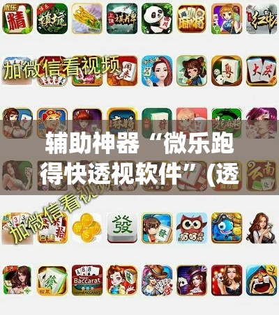 辅助神器“微乐跑得快透视软件”(透视)其实确实有挂