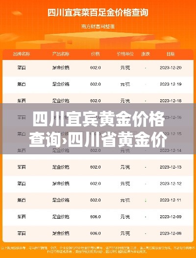 四川宜宾黄金价格查询›四川省黄金价格 四川宜宾黄金价格查询›四川省黄金价格