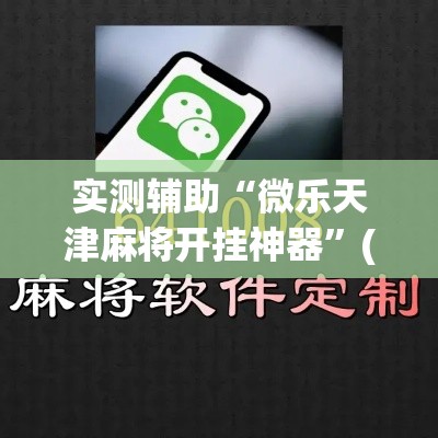 实测辅助“微乐天津麻将开挂神器”(透视)其实确实有挂