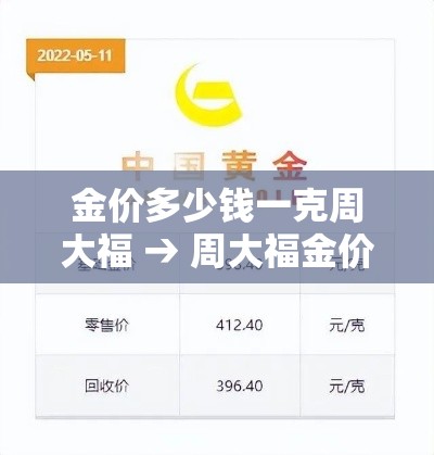 金价多少钱一克周大福 → 周大福金价今日价格多少钱一克r 金价多少钱一克周大福 → 周大福金价今日价格多少钱一克r