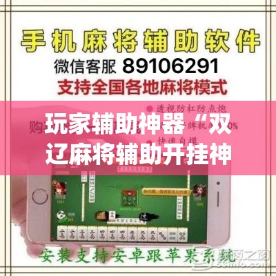 玩家辅助神器“双辽麻将辅助开挂神器”(作弊)辅助透视教程