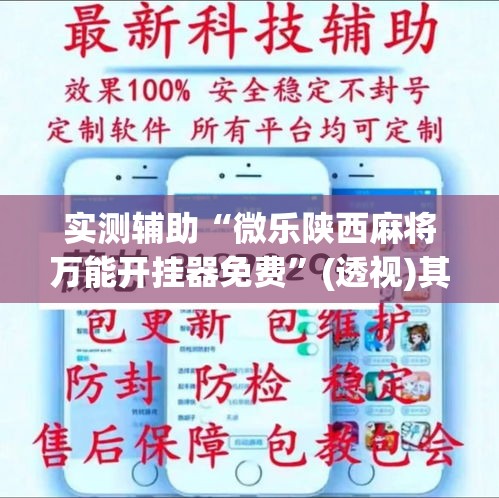 实测辅助“微乐陕西麻将万能开挂器免费”(透视)其实确实有挂