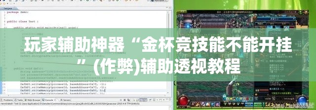 玩家辅助神器“金杯竞技能不能开挂”(作弊)辅助透视教程
