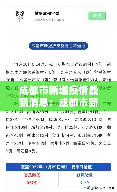 成都市新增疫情最新消息:成都市新冠状病毒肺炎最新消息 成都市新增疫情最新消息:成都市新冠状病毒肺炎最新消息